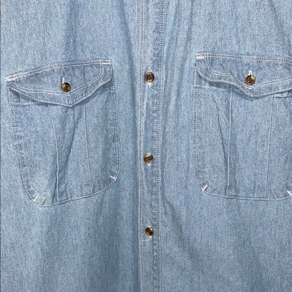 IOU Light Blue Denim Shirt - Picture 3 of 10